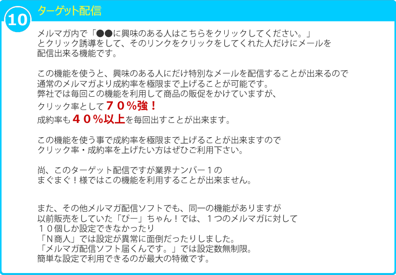 2 ターゲット配信